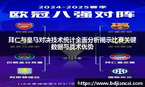 拜仁与皇马对决技术统计全面分析揭示比赛关键数据与战术优势